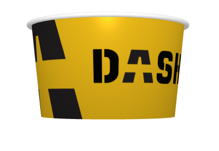 DASH 8OZ ICE CREAM CUP - 875(N)